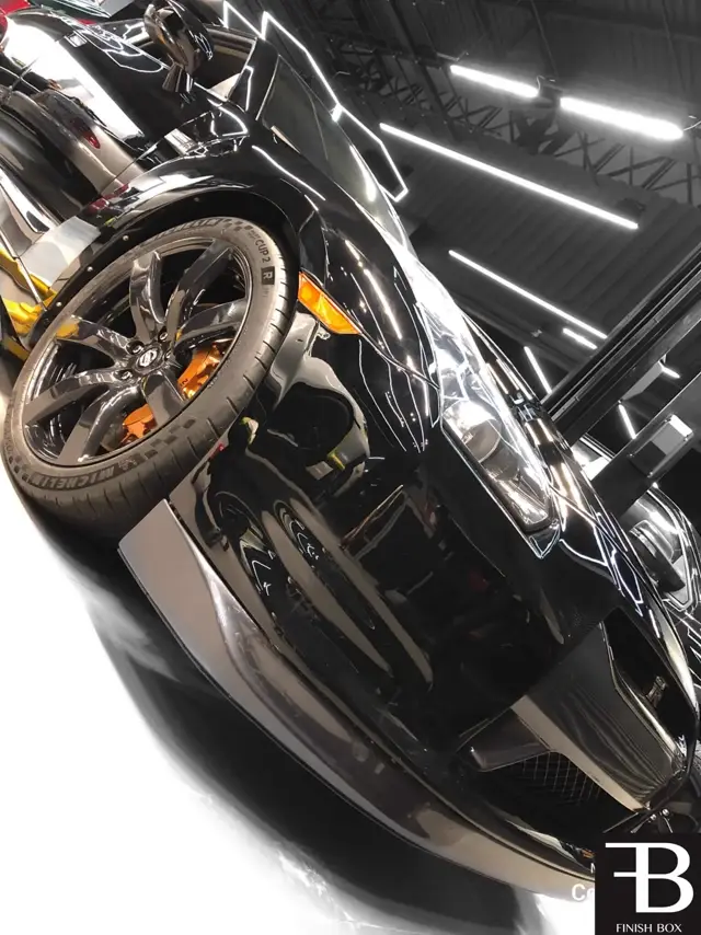 Nissan GT-R preto com PPF